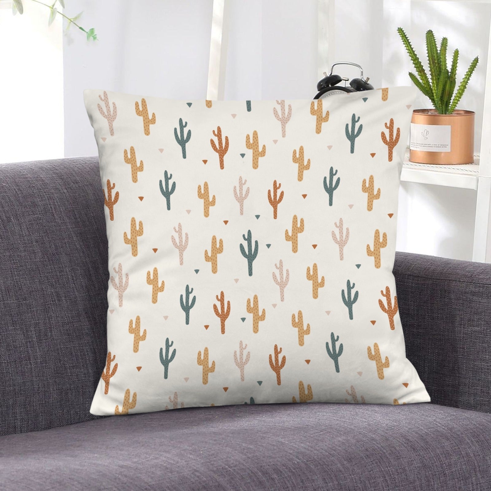 Baha Ranch Cactus Velvety Soft Throw Pillow Case Made in America by Baha Ranch Western Wear - product image 6
