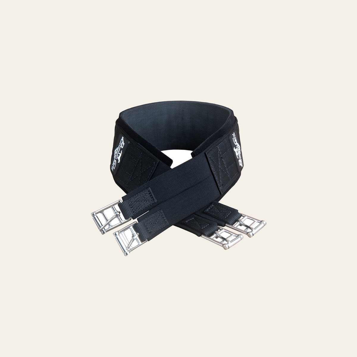 56 Inch Black Professional Choice Smx Horse English Saddle Girth Cinch Ss