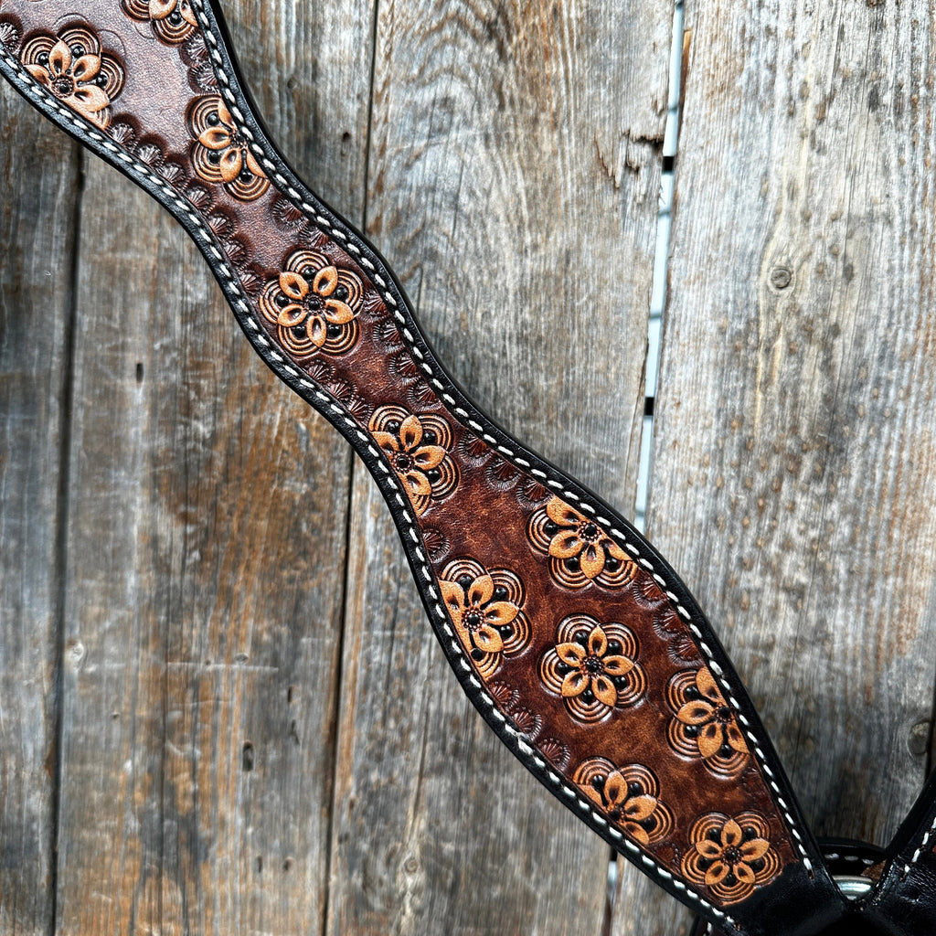Flower Power Browband/One Ear Breastcollar Tack Sets — view 5