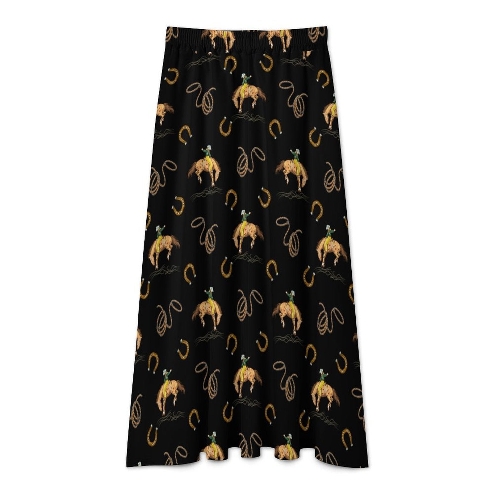 Baha Ranch Rodeo Cowboy Midi Skirt by Baha Ranch Western Wear - product image 2