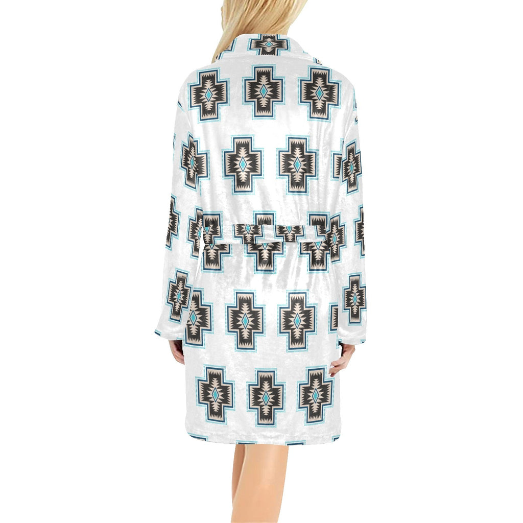 Baha Ranch Southwestern Cross Women's Western Bath Robe by Baha Ranch Western Wear - product image 5