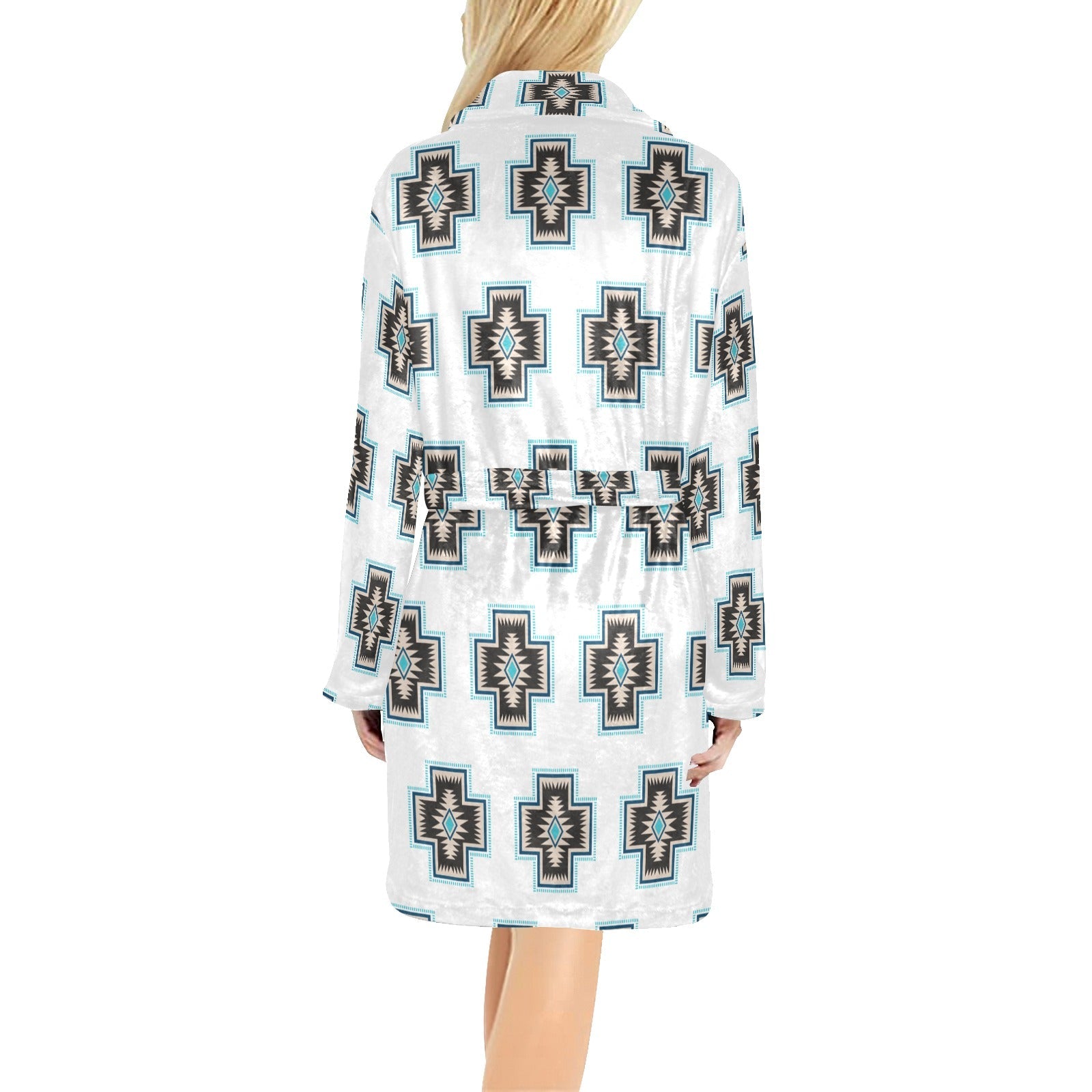 Baha Ranch Southwestern Cross Women's Western Bath Robe by Baha Ranch Western Wear - product image 5