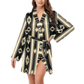 Baha Ranch Colores de Mexico Santa Fe Aztec Satin Robe by Baha Ranch Western Wear