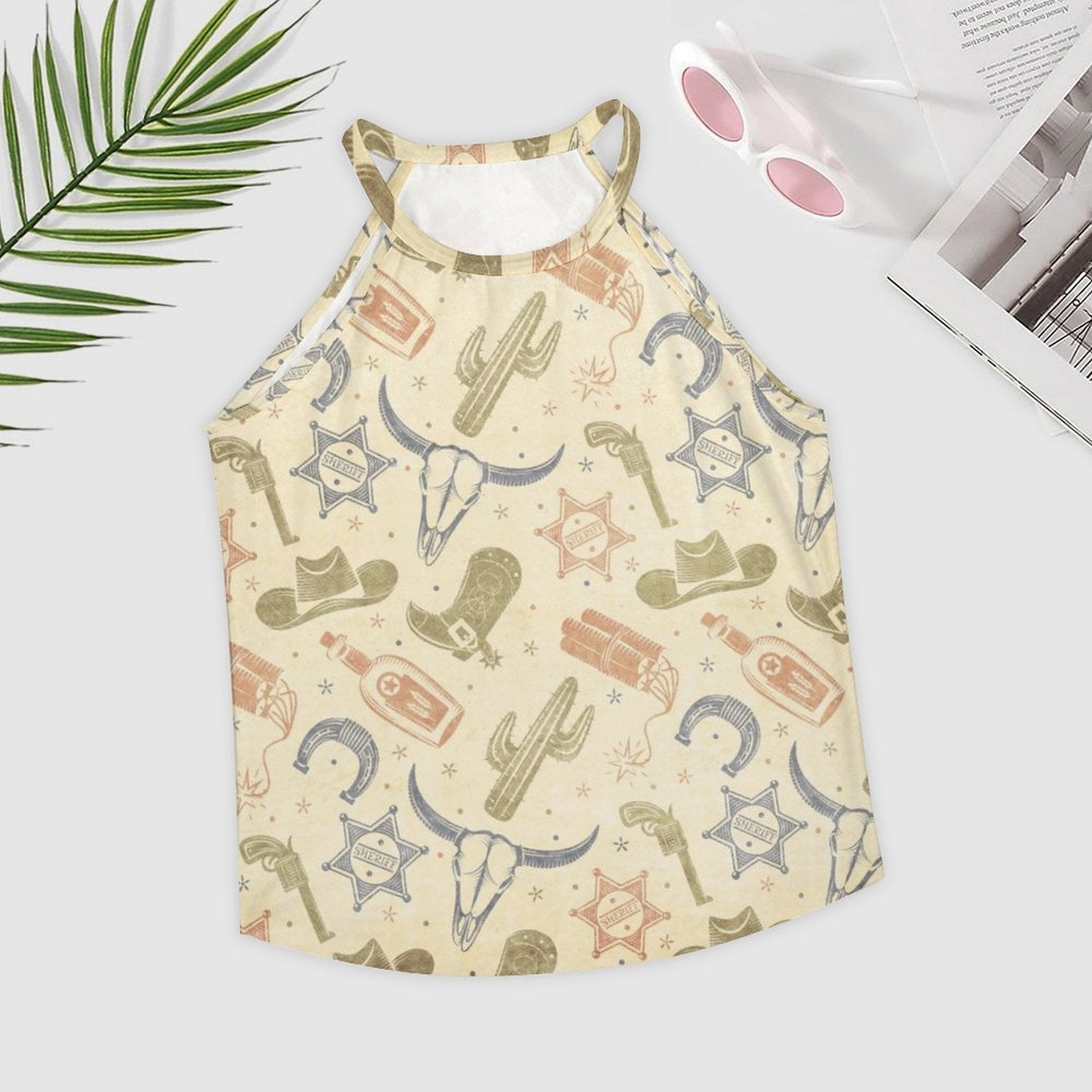 Baha Ranch Western Symbols Tank Top by Baha Ranch Western Wear - product image 2