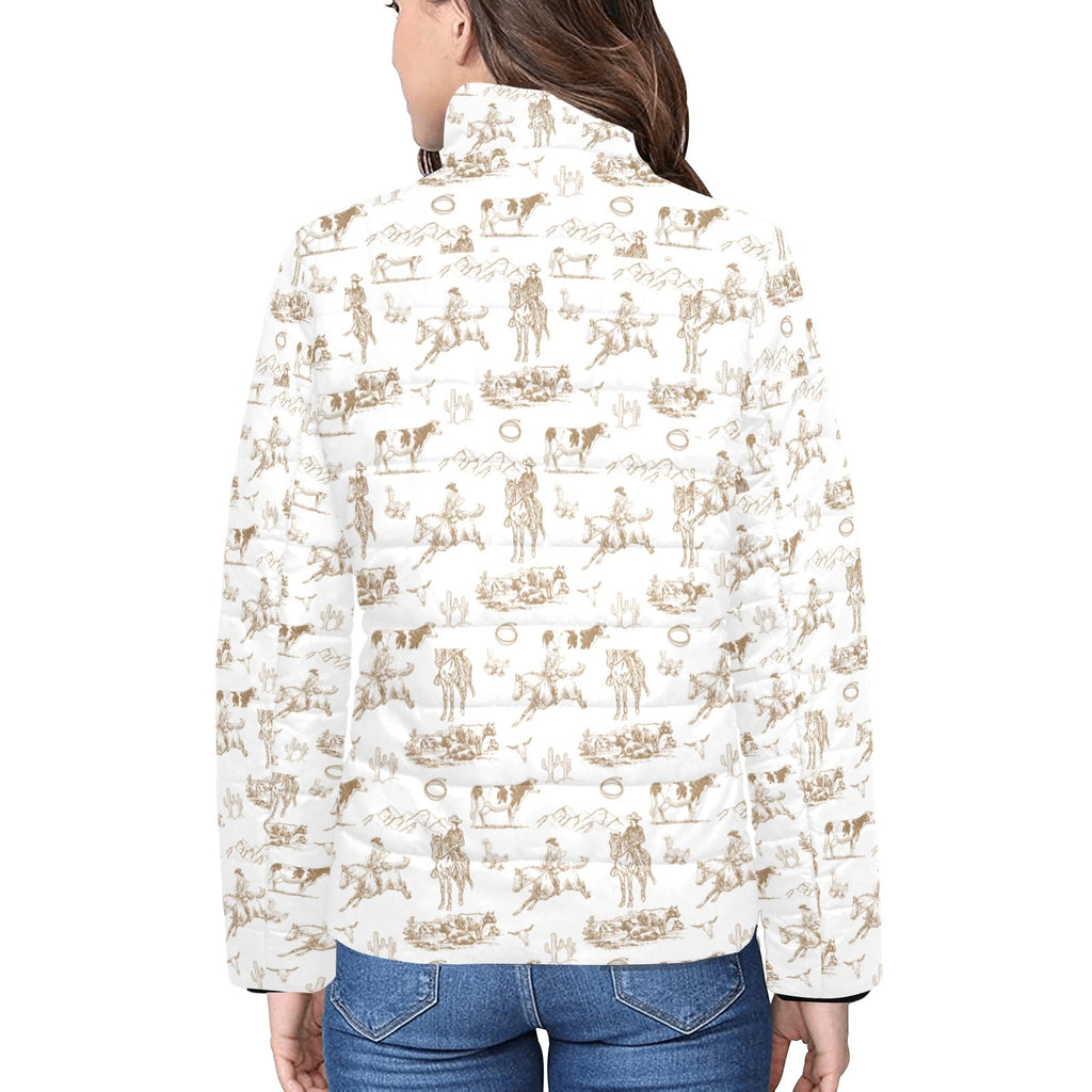 Ranch Life Women's Puffy Bomber Jacket by Baha Ranch Western Wear - product image 2