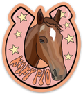 Babyflo Horseshoe Sticker