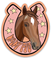 Babyflo Horseshoe Sticker