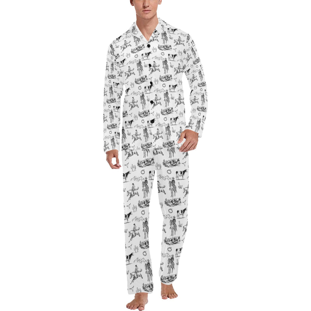 Baha Ranch Ranch Life Men's Western Pajama Set by Baha Ranch Western Wear