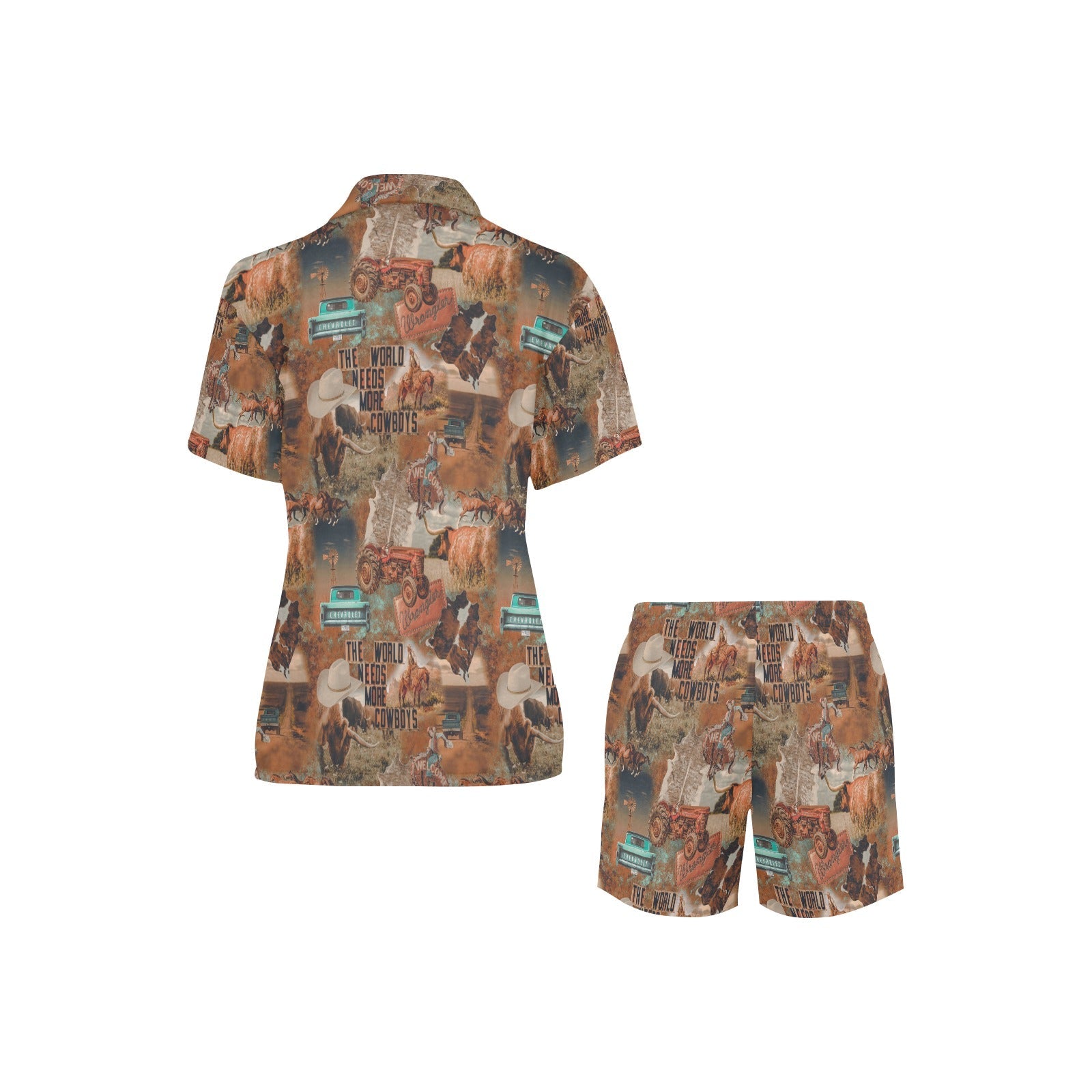 Baha Ranch Cowboy Country Women's Western Pajama Set by Baha Ranch Western Wear - product image 3