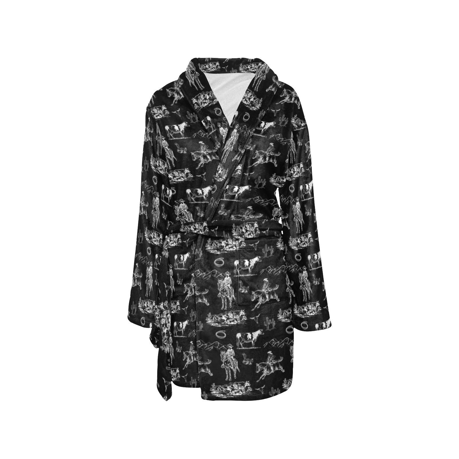 Baha Ranch Ranch Life Women's Western Bath Robe by Baha Ranch Western Wear - product image 3