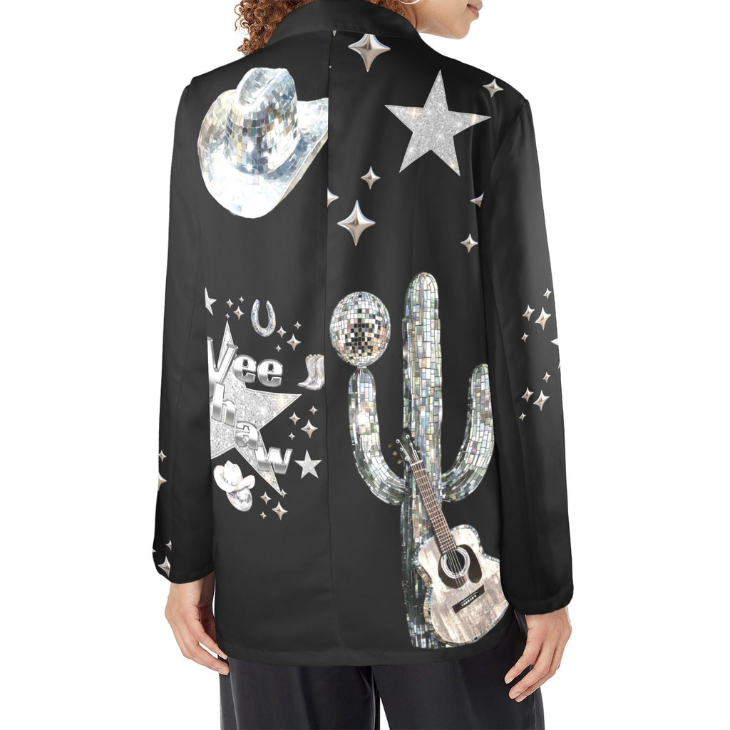 Baha Ranch Rhinestone Cowgirl Yeehaw Blazer by Baha Ranch Western Wear - product image 5