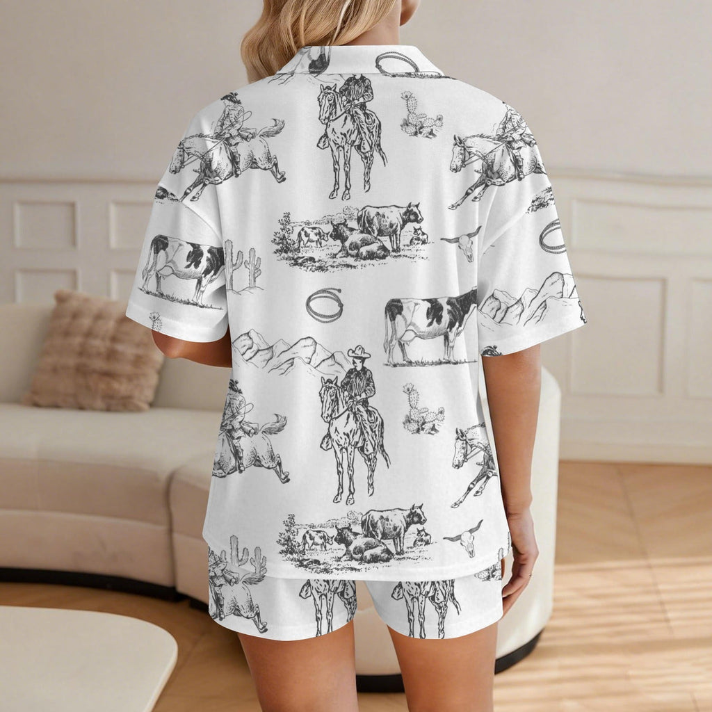 Baha Ranch Ranch Life Women's Pajama Set Made in America by Baha Ranch Western Wear - product image 4