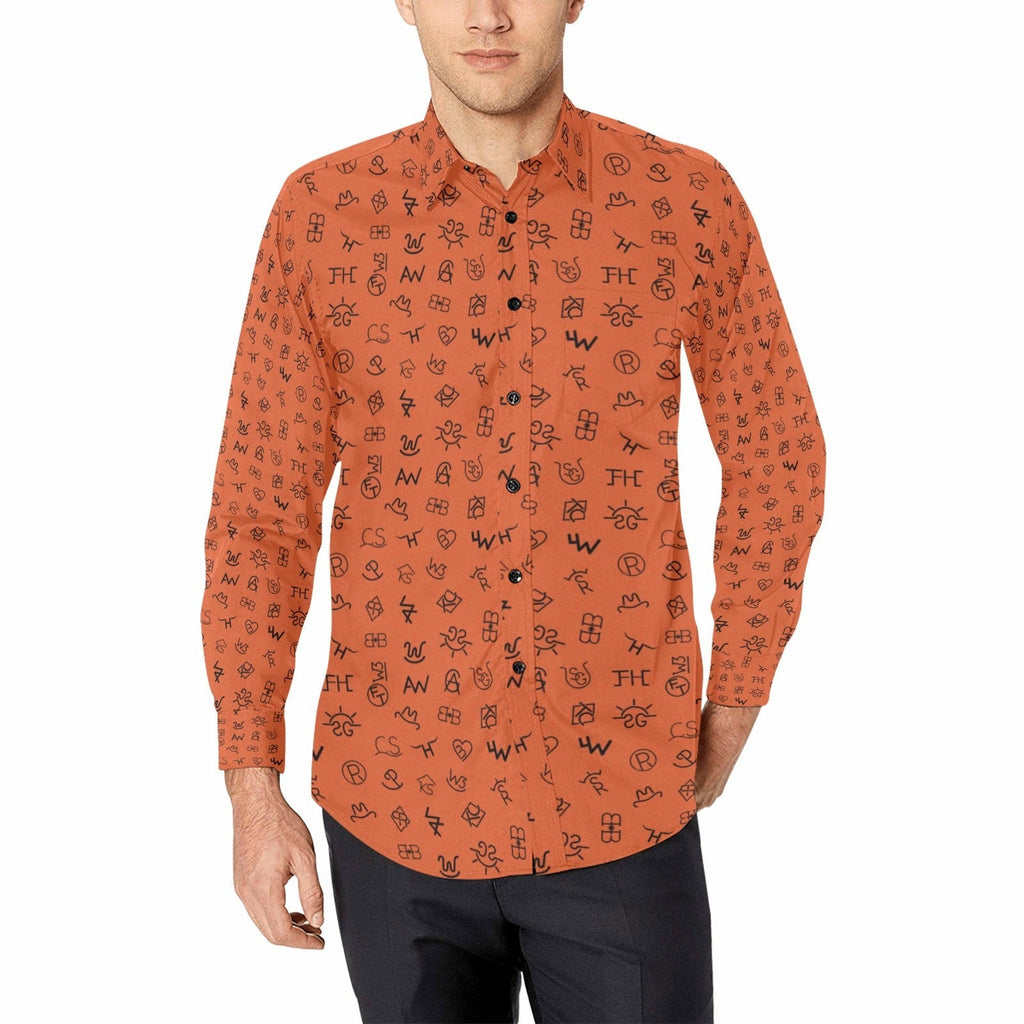 Baha Ranch Rust Brands Unisex Western Button Up Shirt by Baha Ranch Western Wear - product image 6