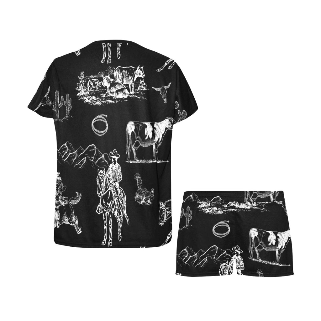 Baha Ranch Ranch Life Women's Top and Shorts Pajama Set by Baha Ranch Western Wear - product image 4