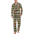 Baha Ranch Western Collage Men's Pajama Set by Baha Ranch Western Wear