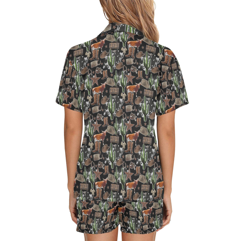 Baha Ranch Longhorn Ranch Women's Western Pajama Set by Baha Ranch Western Wear - product image 4
