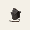 6.5"W x 8"H 3"B Comfytack Soft Leather Saddle Horn Bag Brown