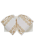 Adult Mexican Charro Bow Tie 100% Polyester Ivory/Gold 600136