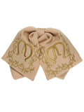 Kids Mexican Charro Bow Tie 100% Polyester Kakhi/Gold 600144