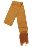 Mexican Shawl 85% Articela, 15% Polyester Gold 600386
