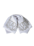 Kids Mexican Charro Bow Tie 100% Polyester White/Silver 600397