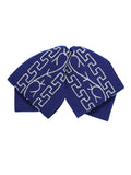 Adult Mexican Charro Bow Tie 100% Polyester Royal Blue/Silver 601115
