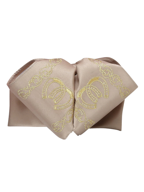 Adult Mexican Charro Bow Tie 100% Polyester Sand/Gold 601592