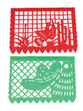 Decorative Papel Picado Fiesta Mexicana Multicolor 601844
