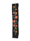 Elastic Embroidered Headband Black 602770