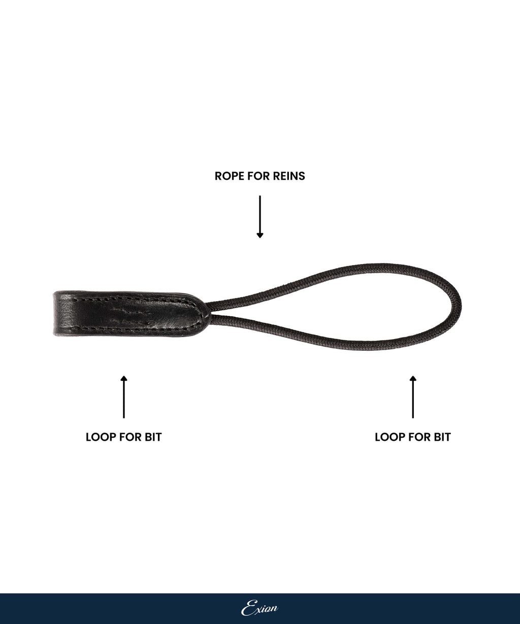 ExionPro Rope Pelham Roundings Bit Converter by Bridles & Reins - alternate view 4