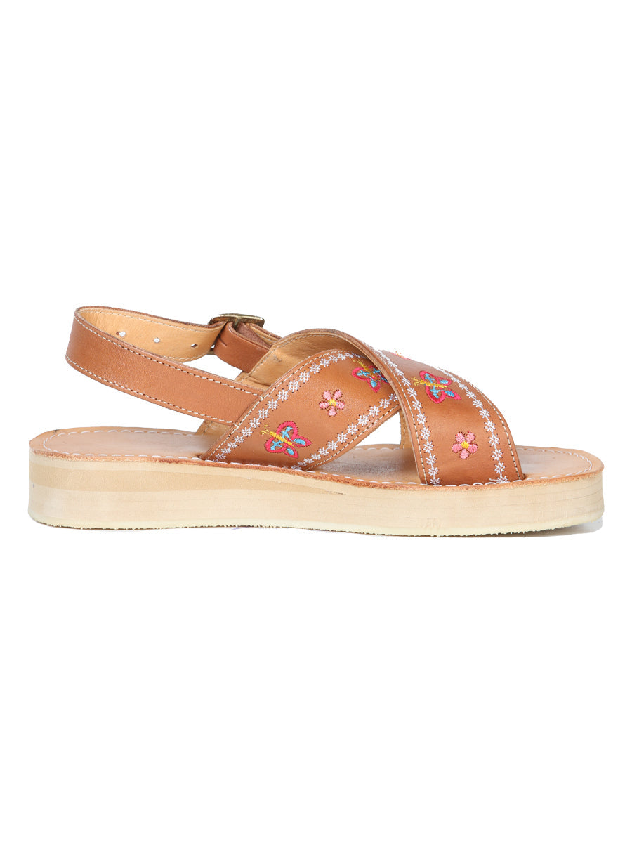 Mexica Artisanal Sandals Leather Tang 603928 — view 2