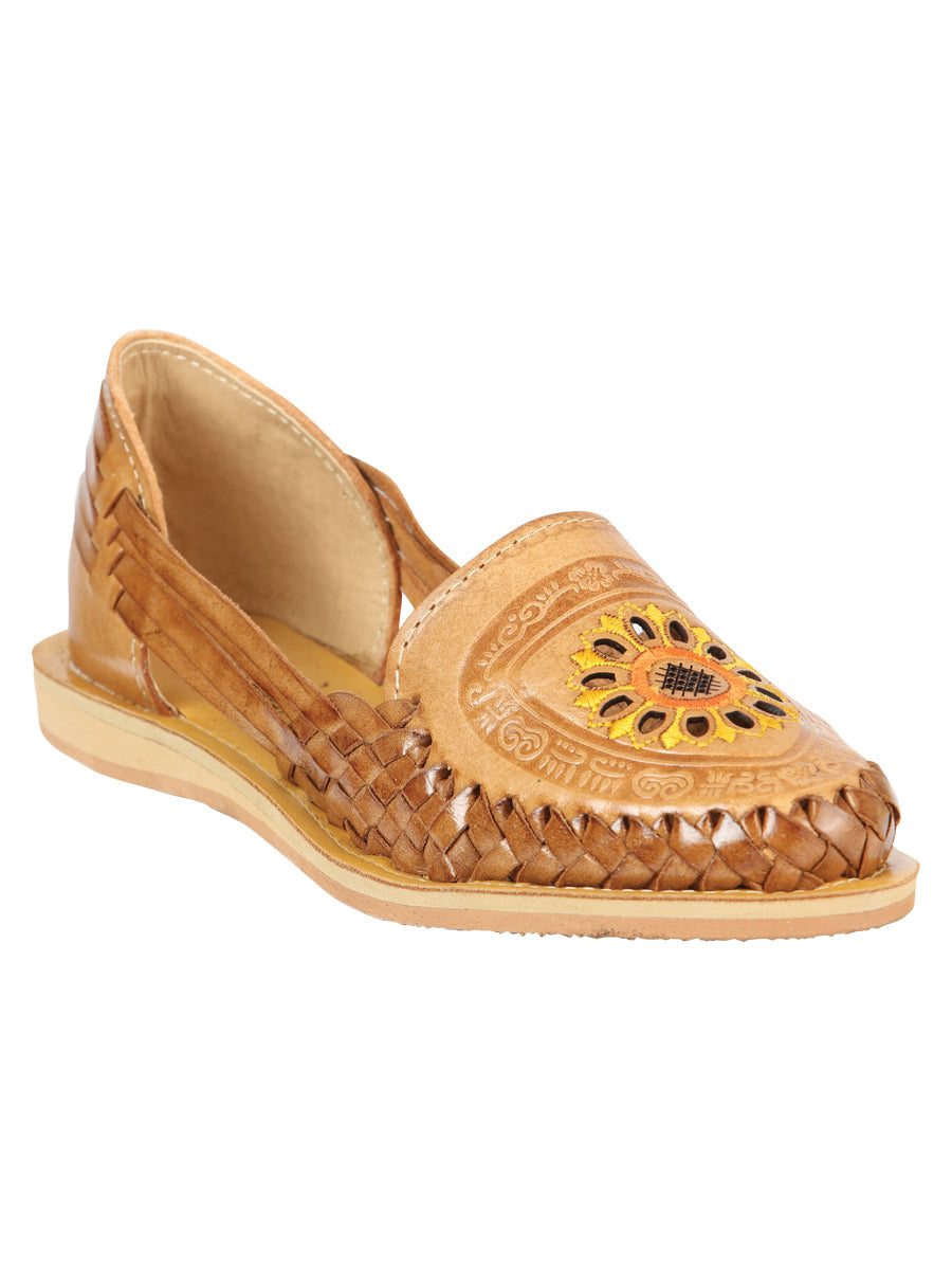 Mexican Artisanal Sandals Leather Tang 604024 — view 2