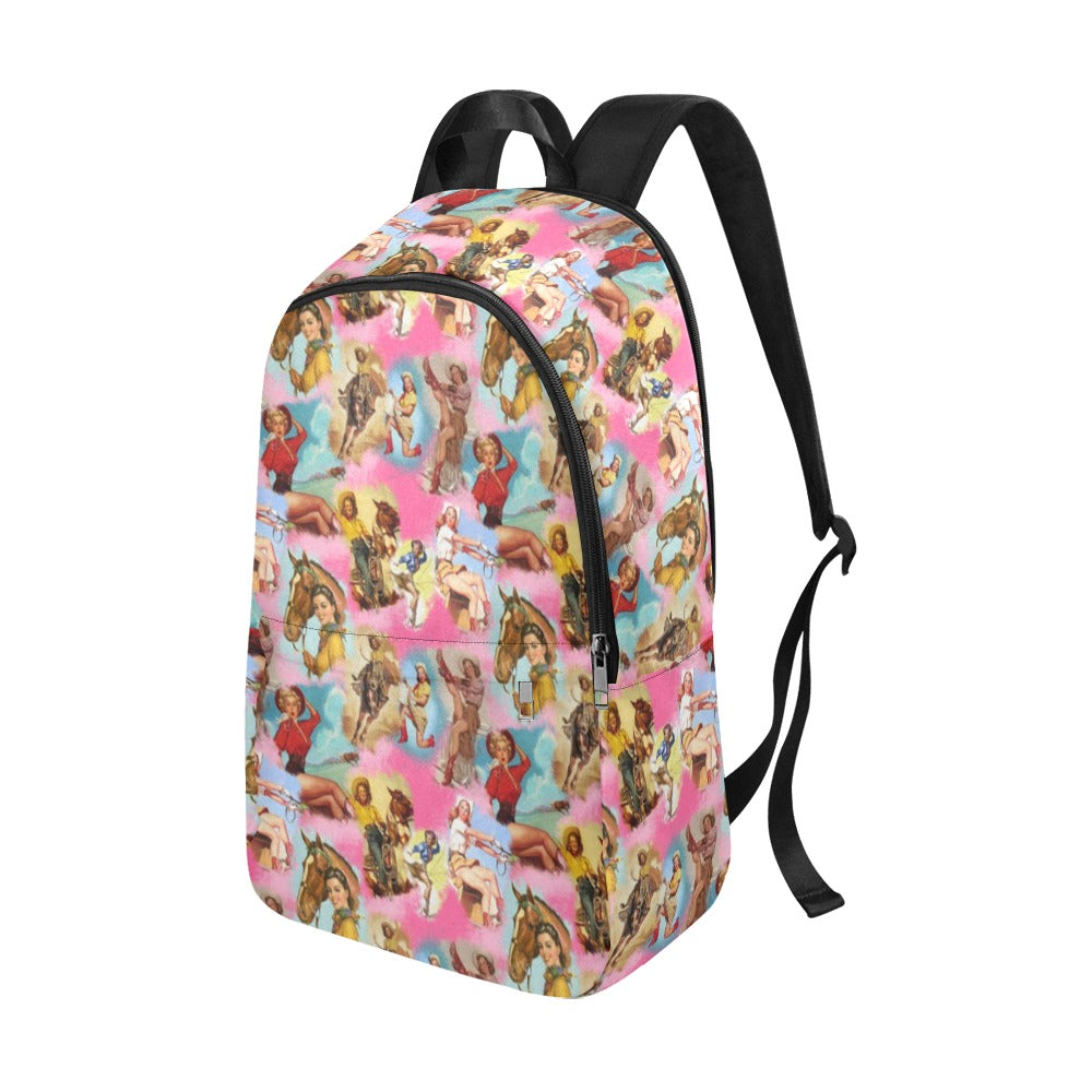 Baha Ranch Vintage Cowgirl Collage Backpack by Baha Ranch Western Wear - product image 3