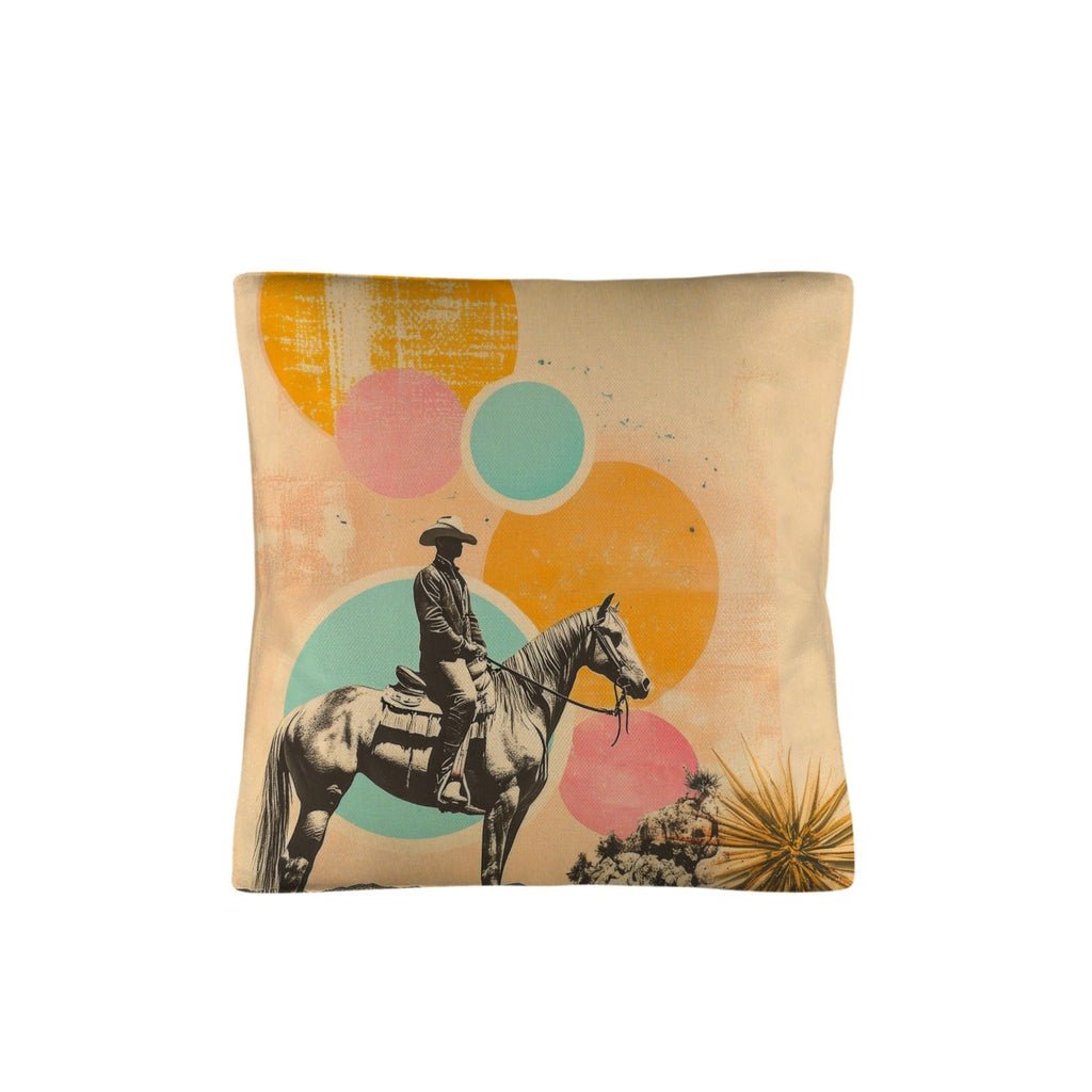 Baha Ranch Retro Pop Western Lost Cowboy Pillow Case Made in America by Baha Ranch Western Wear - product image 2