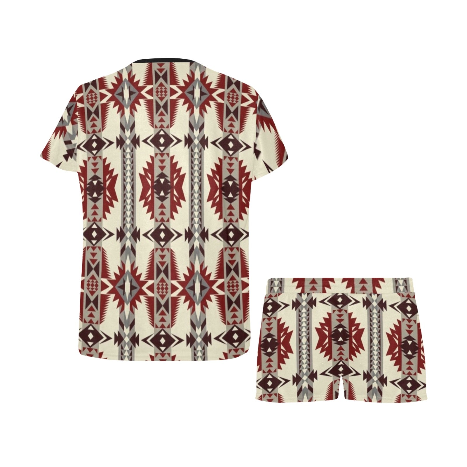 Baha Ranch Southwestern Aztec Pajama Top Short Set by Baha Ranch Western Wear - product image 4