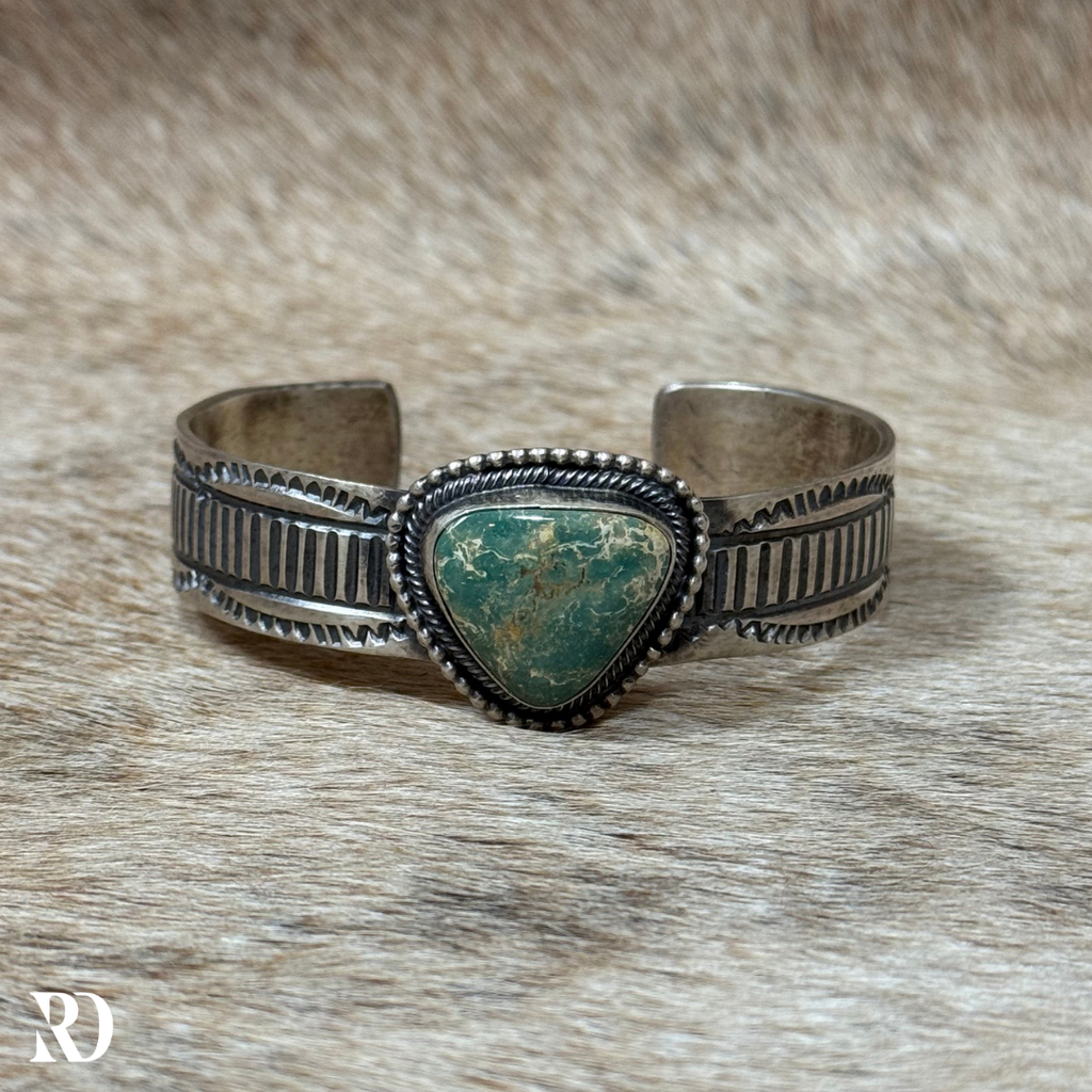 Royston Turquoise Cuff By Tillie John
