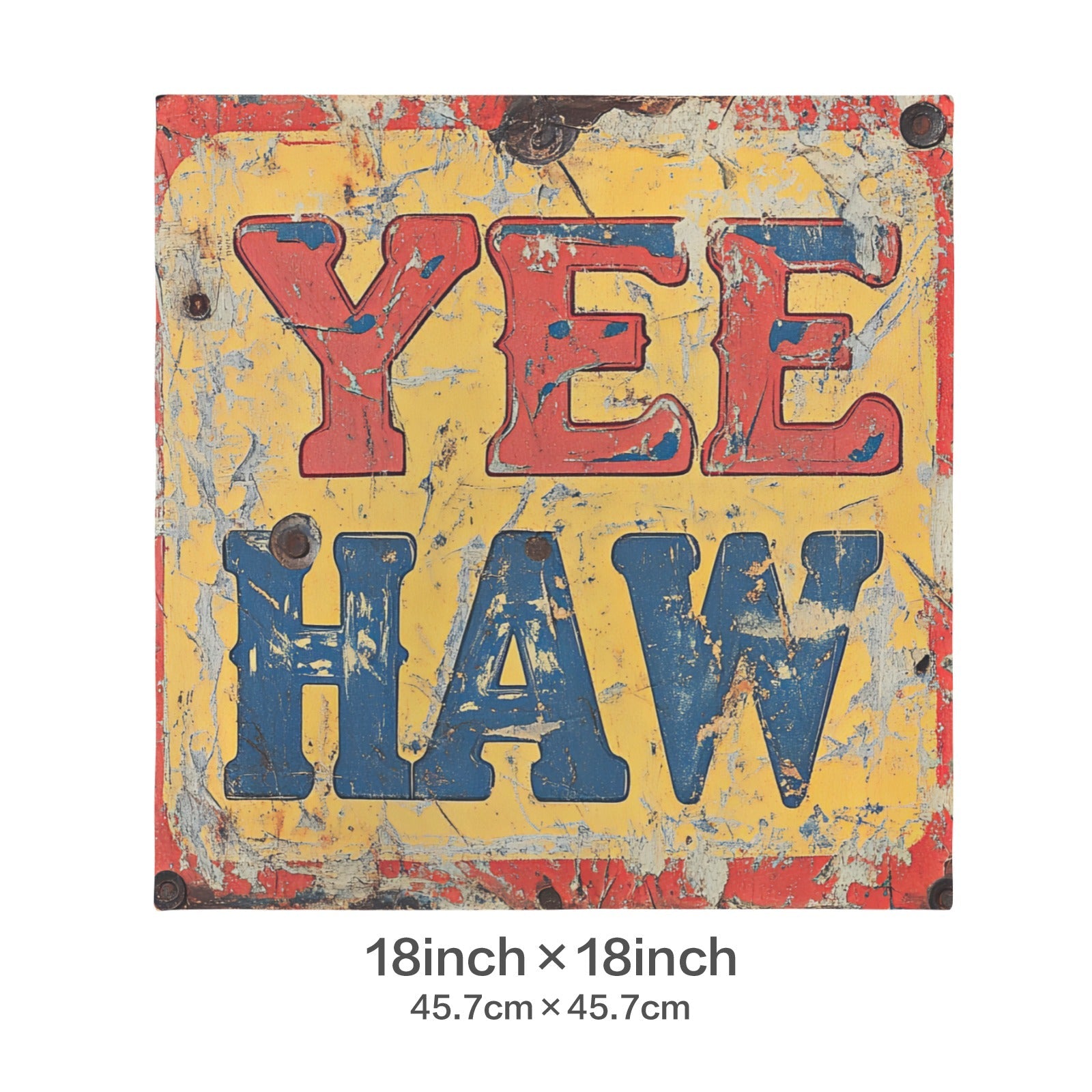 Baha Ranch YEEHAW Vintage Western Velvety Soft Pillow Case Made in America by Baha Ranch Western Wear - product image 3