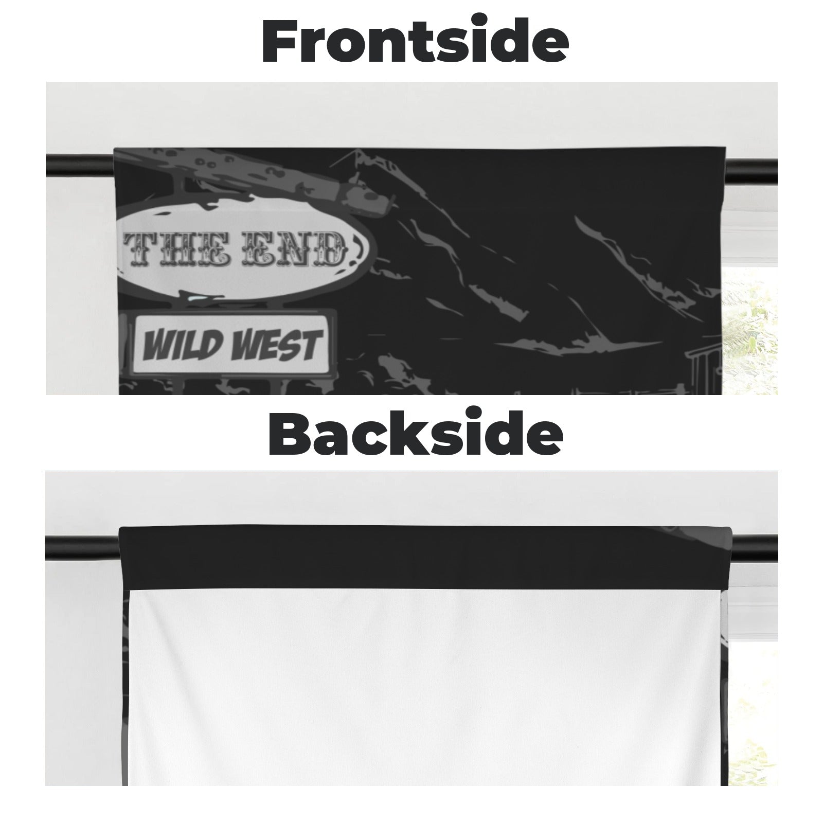 Baha Ranch Ranching Curtains Window 28"x40" (2-Piece) Made in America by Baha Ranch Western Wear - product image 4