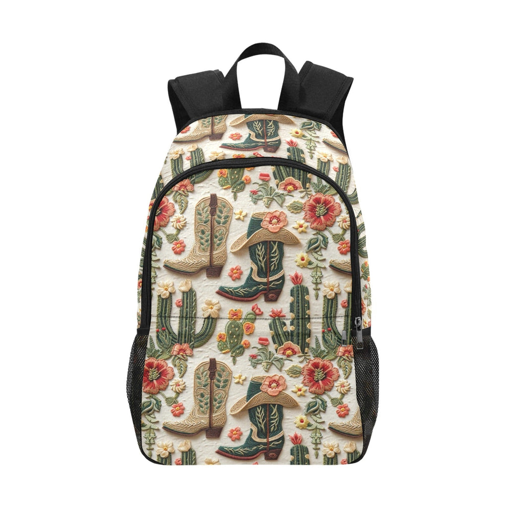 Baha Ranch Floral Boots Cactus Backpack by Baha Ranch Western Wear - product image 3