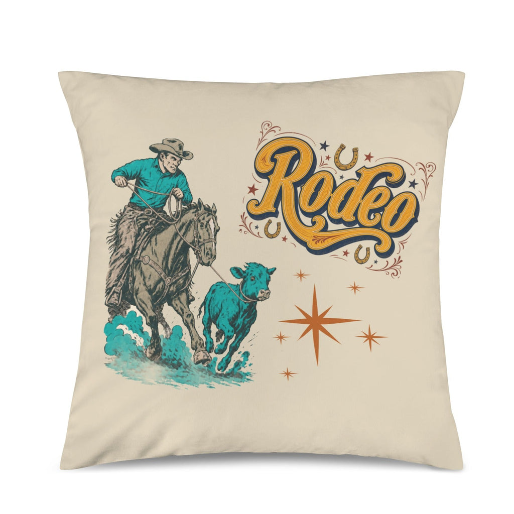 Baha Ranch The Last Roundup Throw Pillow Cover Made in America by Baha Ranch Western Wear