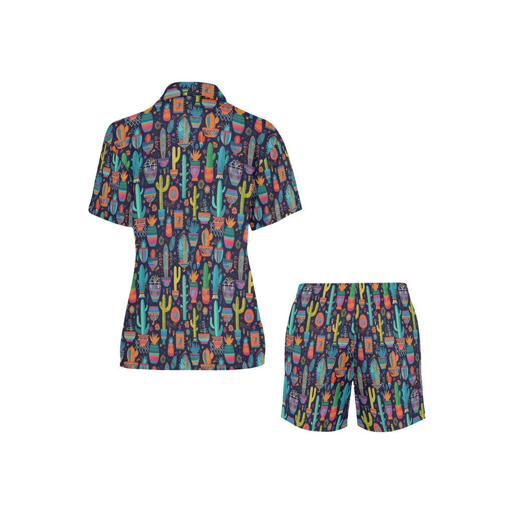 Baha Ranch Crazy Cactus Lady Women's Western Pajama Set by Baha Ranch Western Wear - product image 4