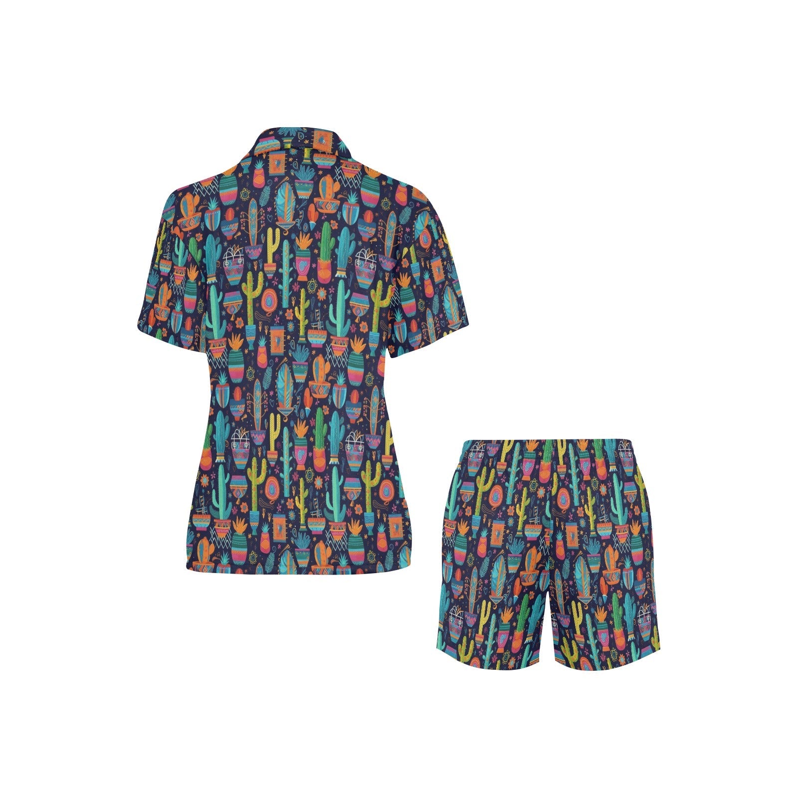Baha Ranch Crazy Cactus Lady Women's Western Pajama Set by Baha Ranch Western Wear - product image 4