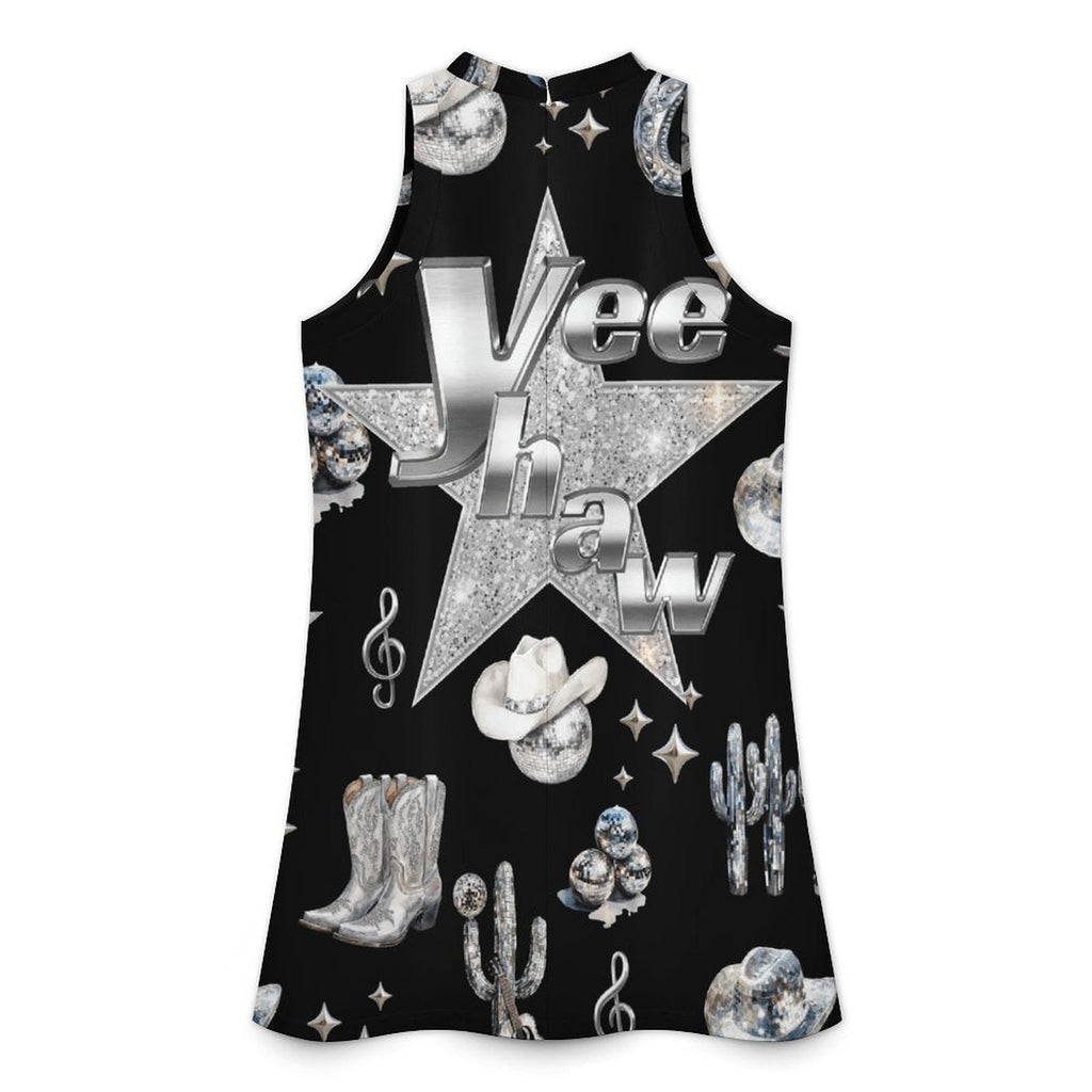 Baha Ranch Rhinestone Cowgirl Sleeveless Dress by Baha Ranch Western Wear - product image 3