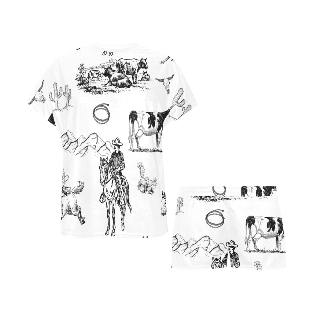 Baha Ranch Ranch Life Women's Short and Top Pajama Set by Baha Ranch Western Wear - product image 3