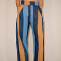 Cora Striped Denim | Pants