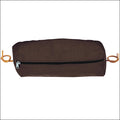Large Weaver Horse Tack Rectangular Nylon Saddle Cantle Bag Brown