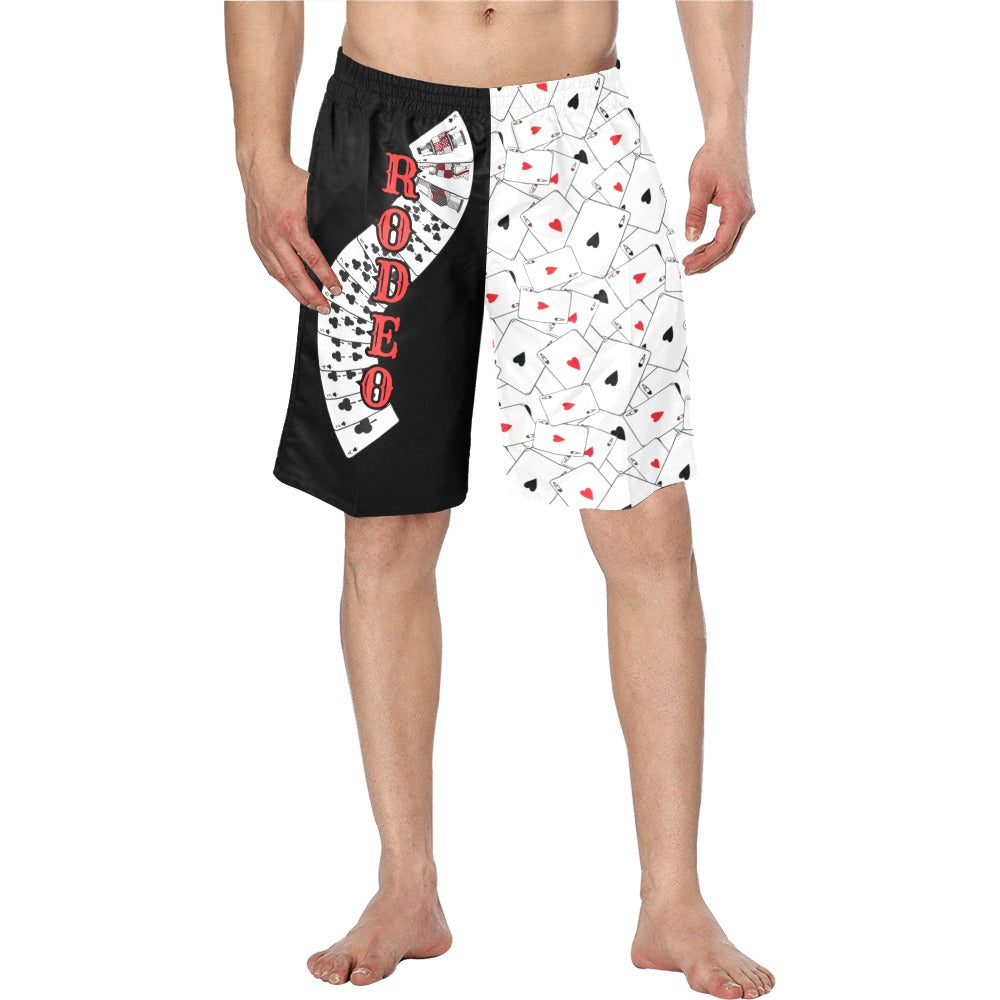 Baha Ranch Rodeo Vegas Mens Western Swim Trunks Shorts by Baha Ranch Western Wear