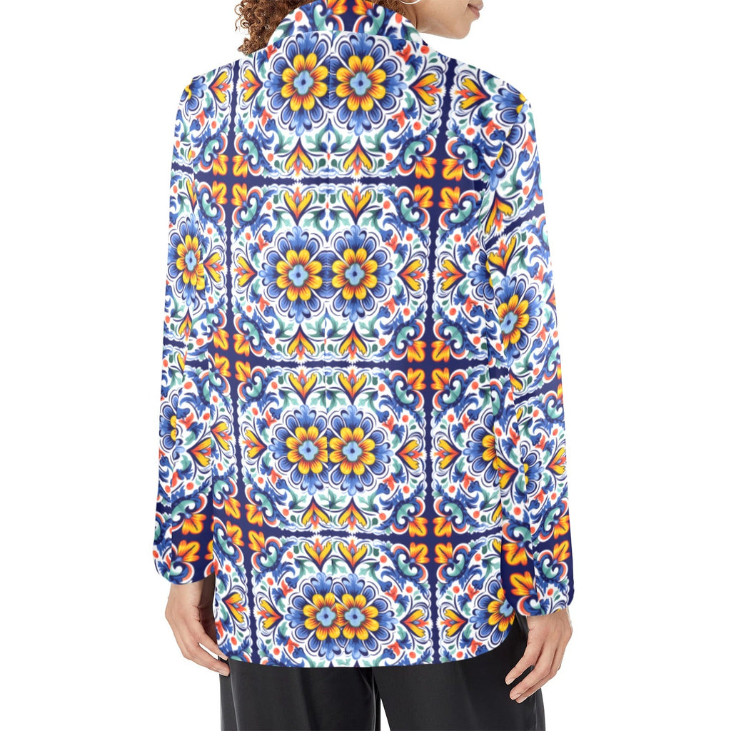 Baha Ranch Blues Talavera Women's Blazer by Baha Ranch Western Wear - product image 4