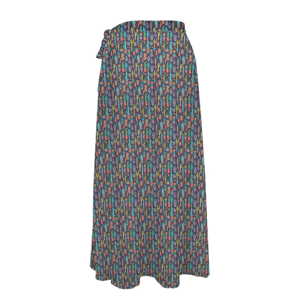 Baha Ranch Cactus Crazy Beach Coverup Skirt by Baha Ranch Western Wear - product image 6