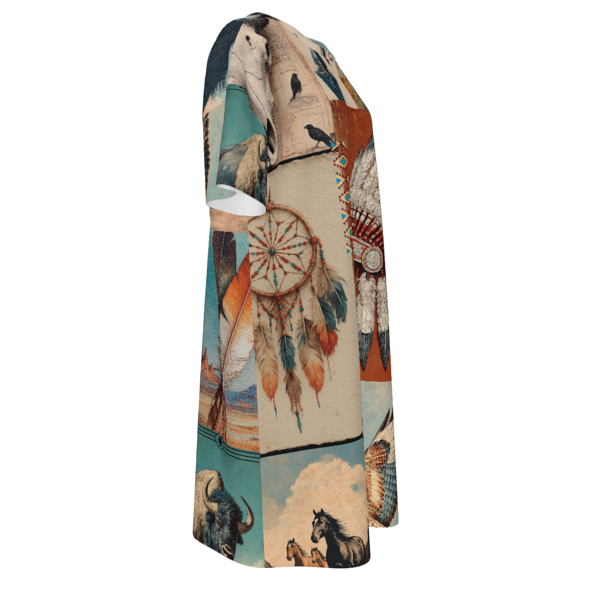 Baha Ranch Bohemian Dreams T Shirt Dress or Sleep Shirt by Baha Ranch Western Wear - product image 7